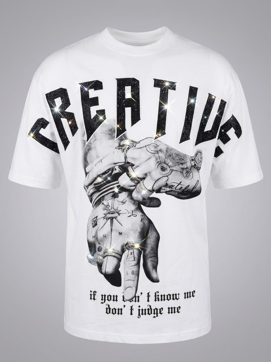 T-Shirt Oversize "Creative" – Edizione Limitata