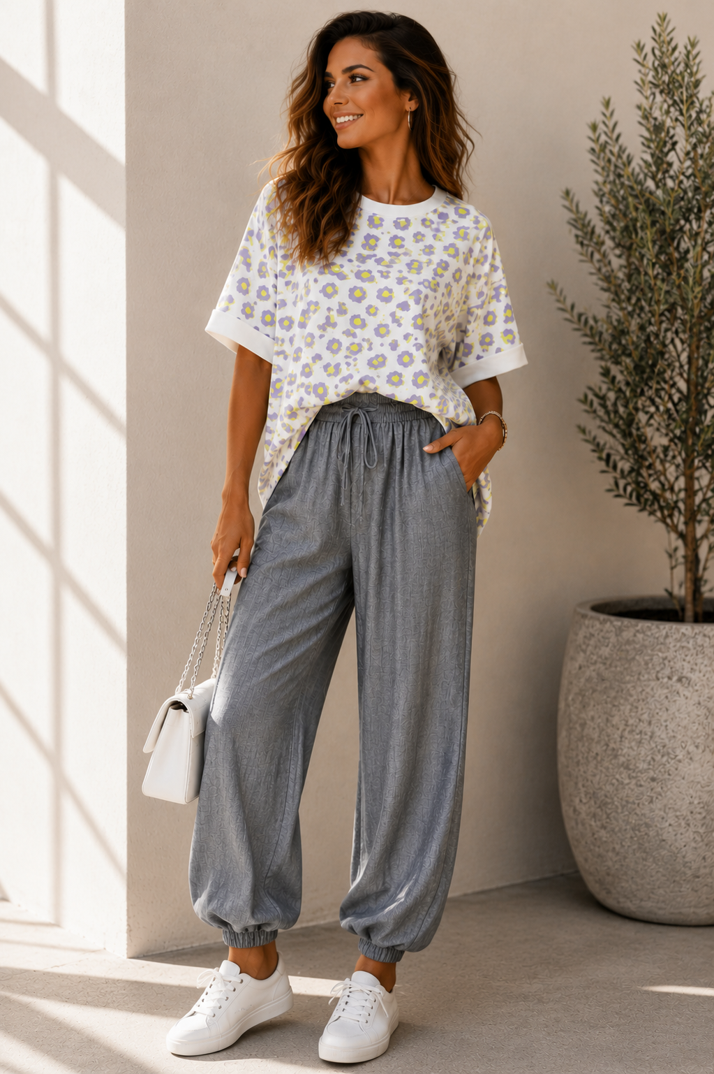T-shirt Animalier Fluo – Taglia Unica