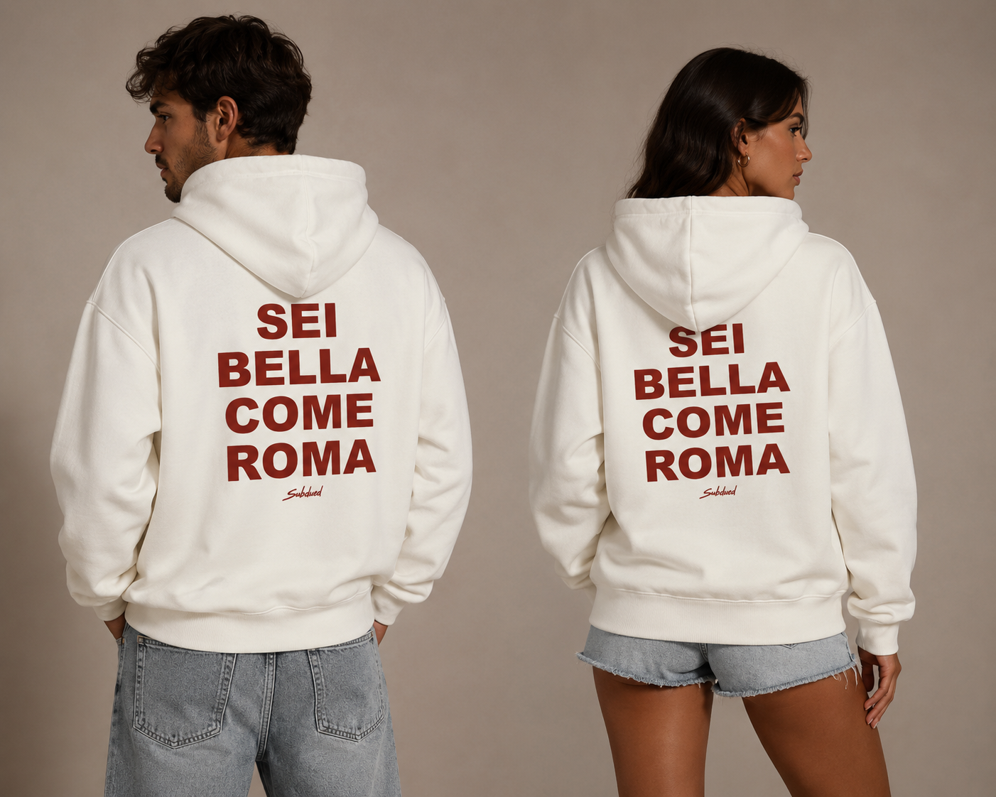 Felpa "Sei bella come Roma" – Edizione Limitata