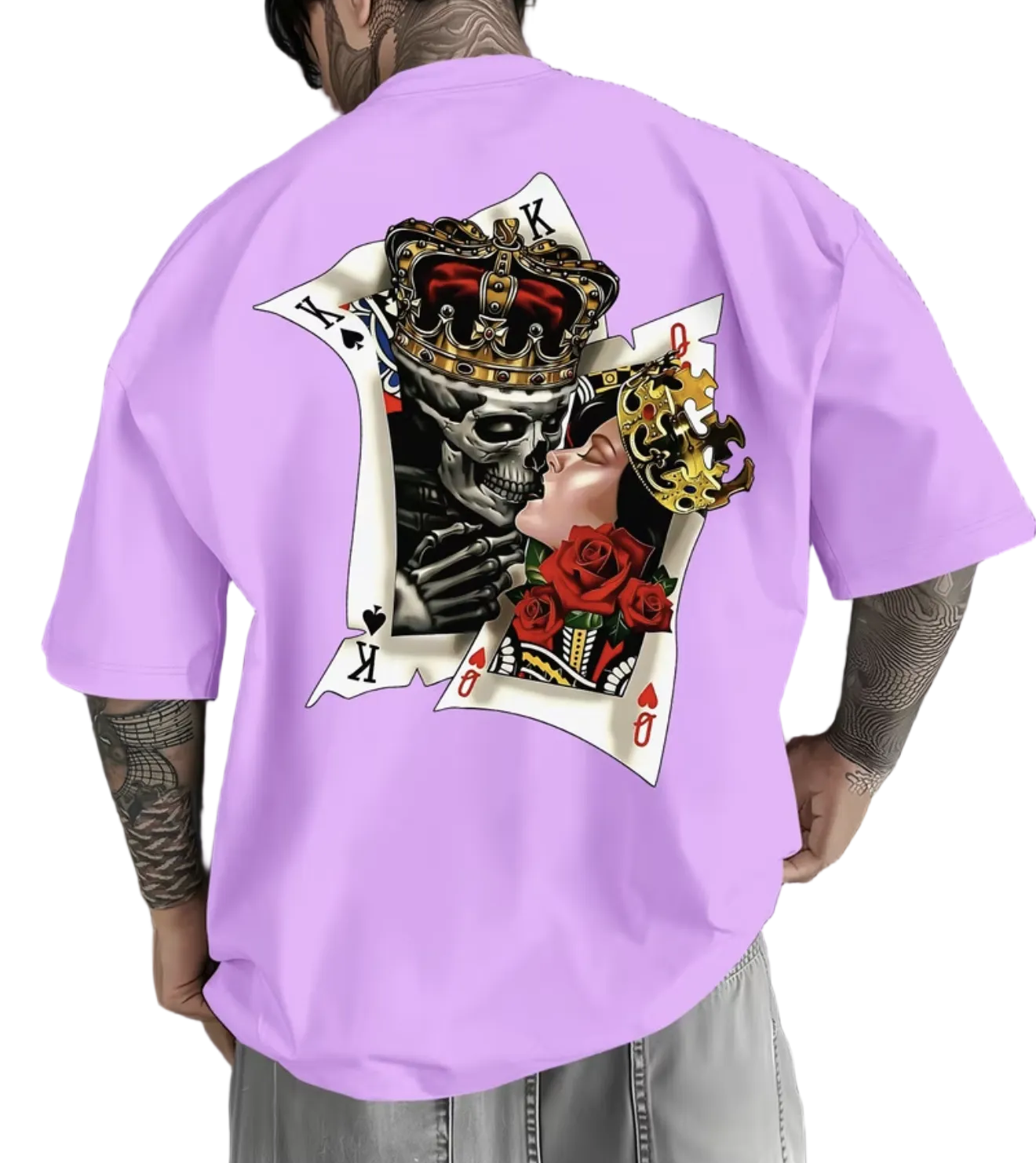 T-Shirt Oversize "King & Queen" – Urban Style & Comfort Premium