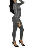 Tuta Intera "Sparkle Night" – Elasticizzata con Zip