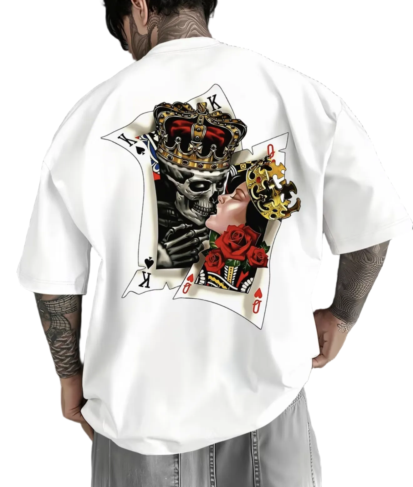 T-Shirt Oversize "King & Queen" – Urban Style & Comfort Premium