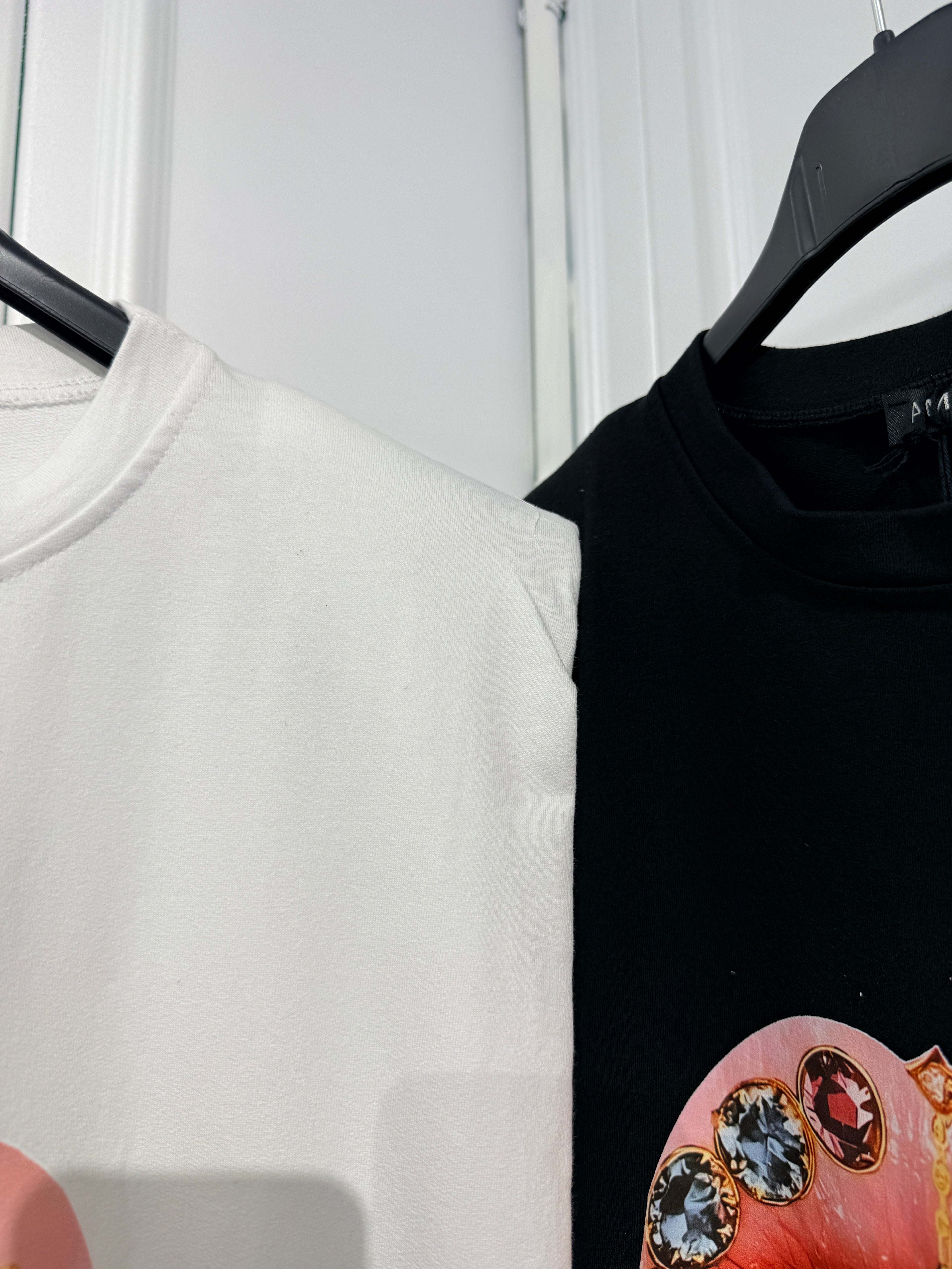 T-Shirt Oversize "Mystic" con Spalline Imbottite