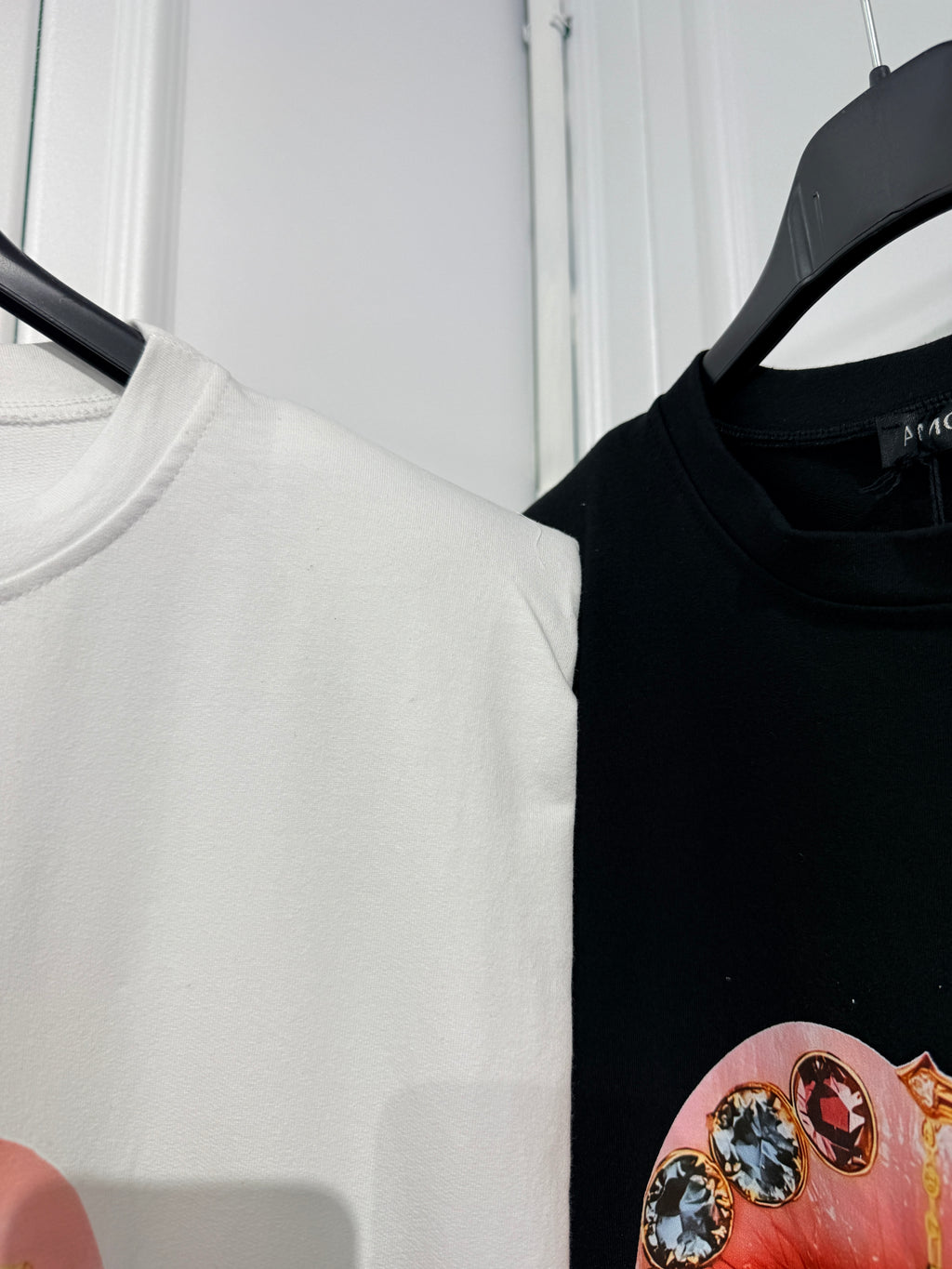 T-Shirt Oversize "Mystic" con Spalline Imbottite