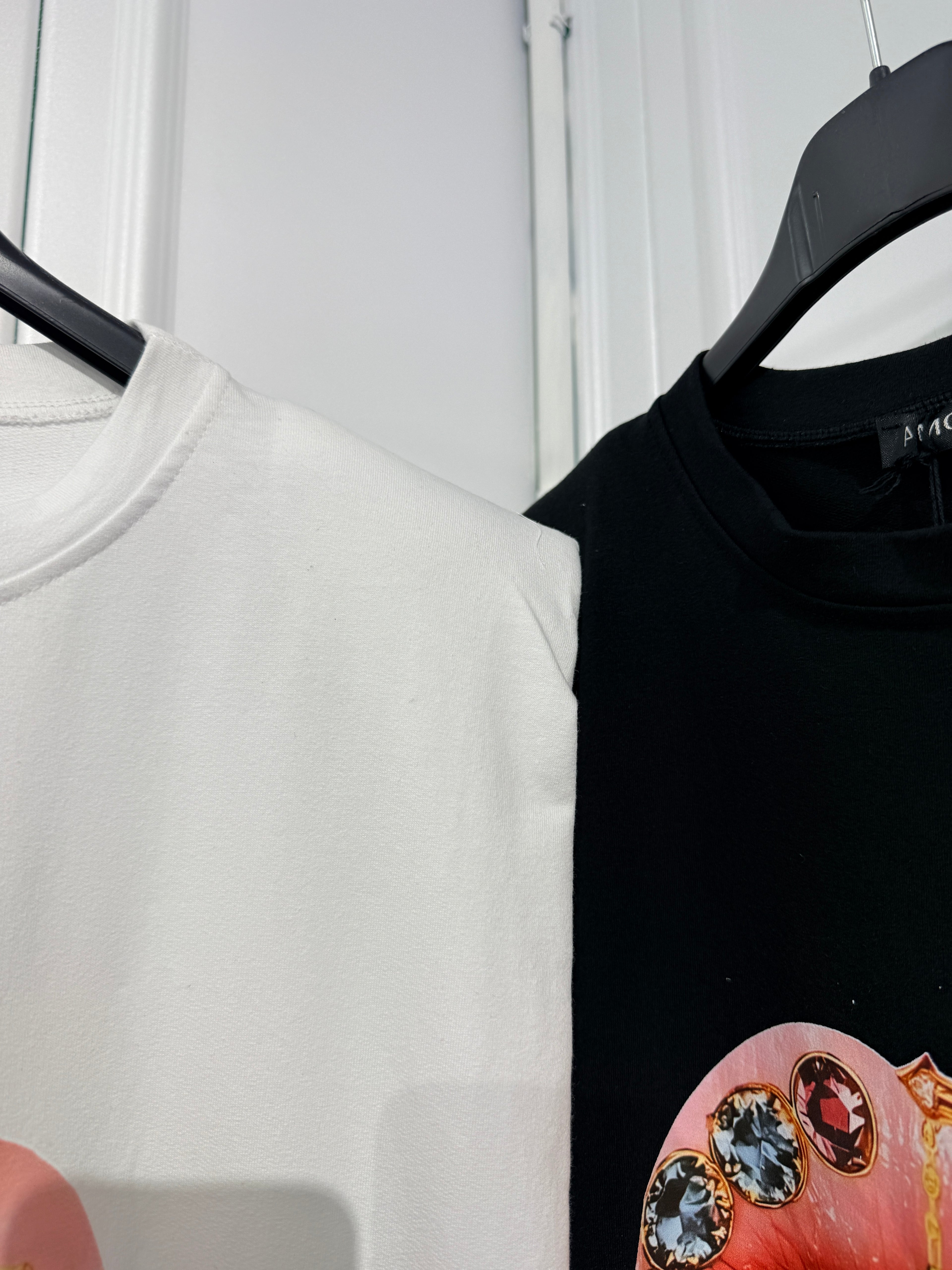 T-Shirt Oversize "Mystic" con Spalline Imbottite