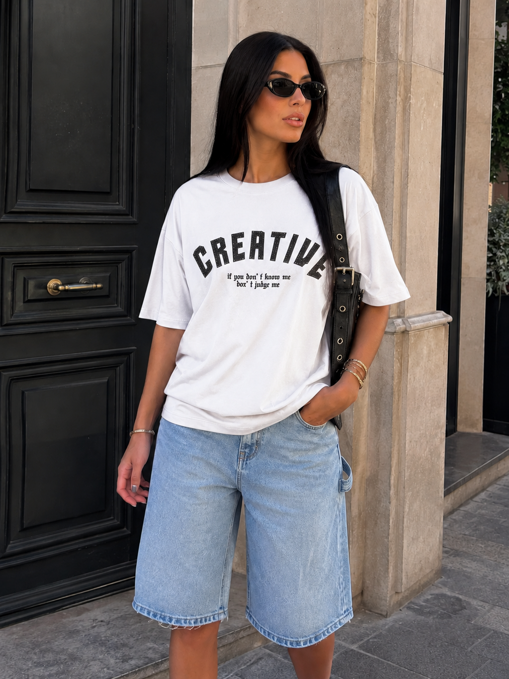 T-Shirt Oversize "Creative" – Edizione Limitata