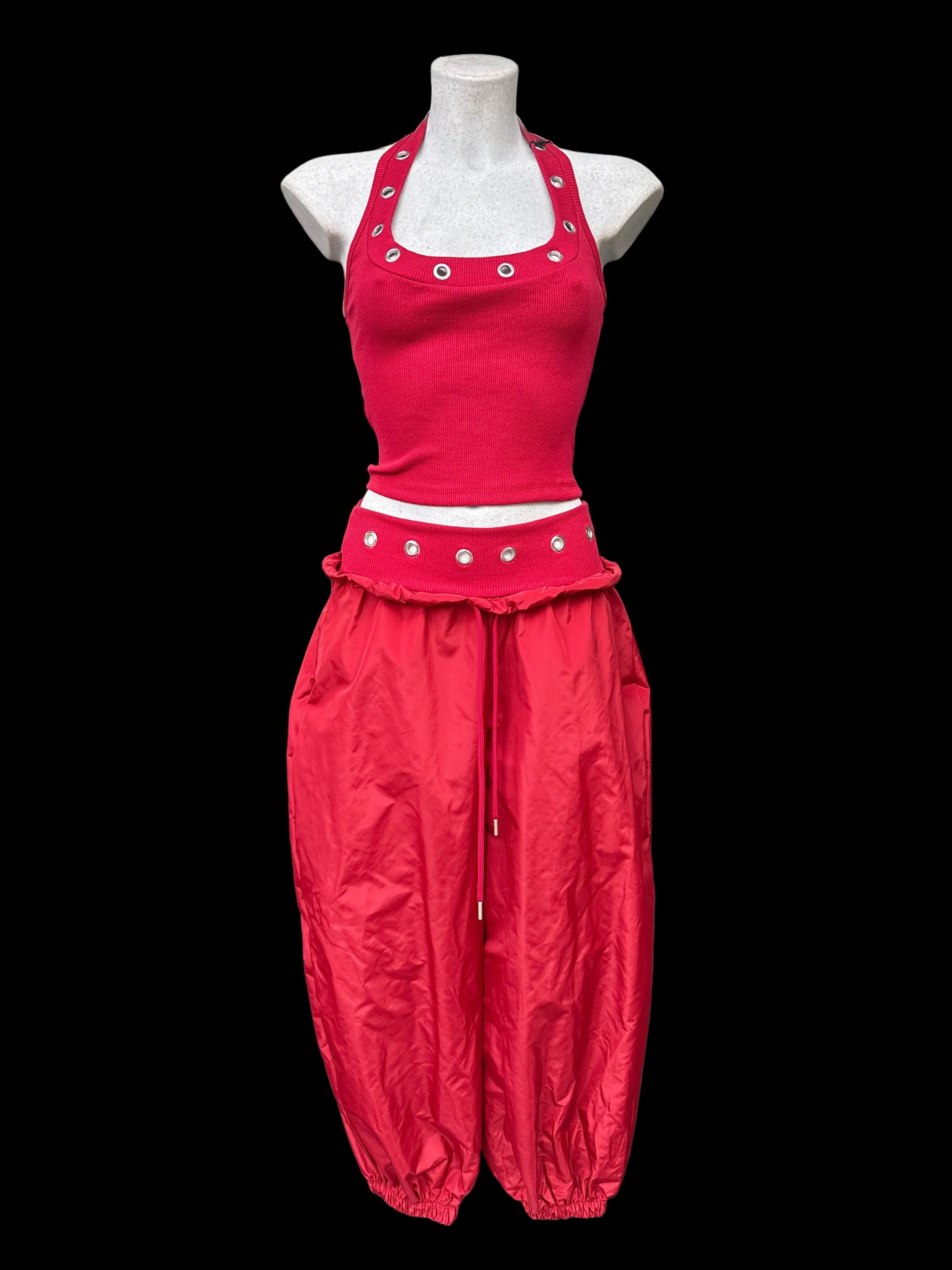 Completo Streetwear "Queen Style" – Crop Top & Cargo Pant