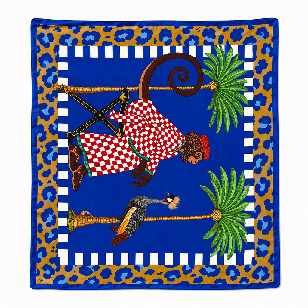 Pareo Mare Fantasia Tropical– Foulard Multifunzione Donna