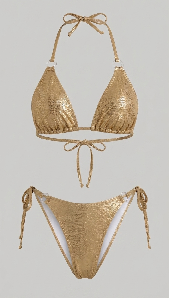 Bikini due pezzi Gold Queen