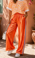 Pantalone Palazzo in Tessuto Lucido – Taglia Unica