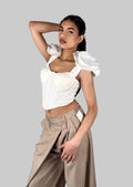 Corsetto "Aura" con Volant Scultorei