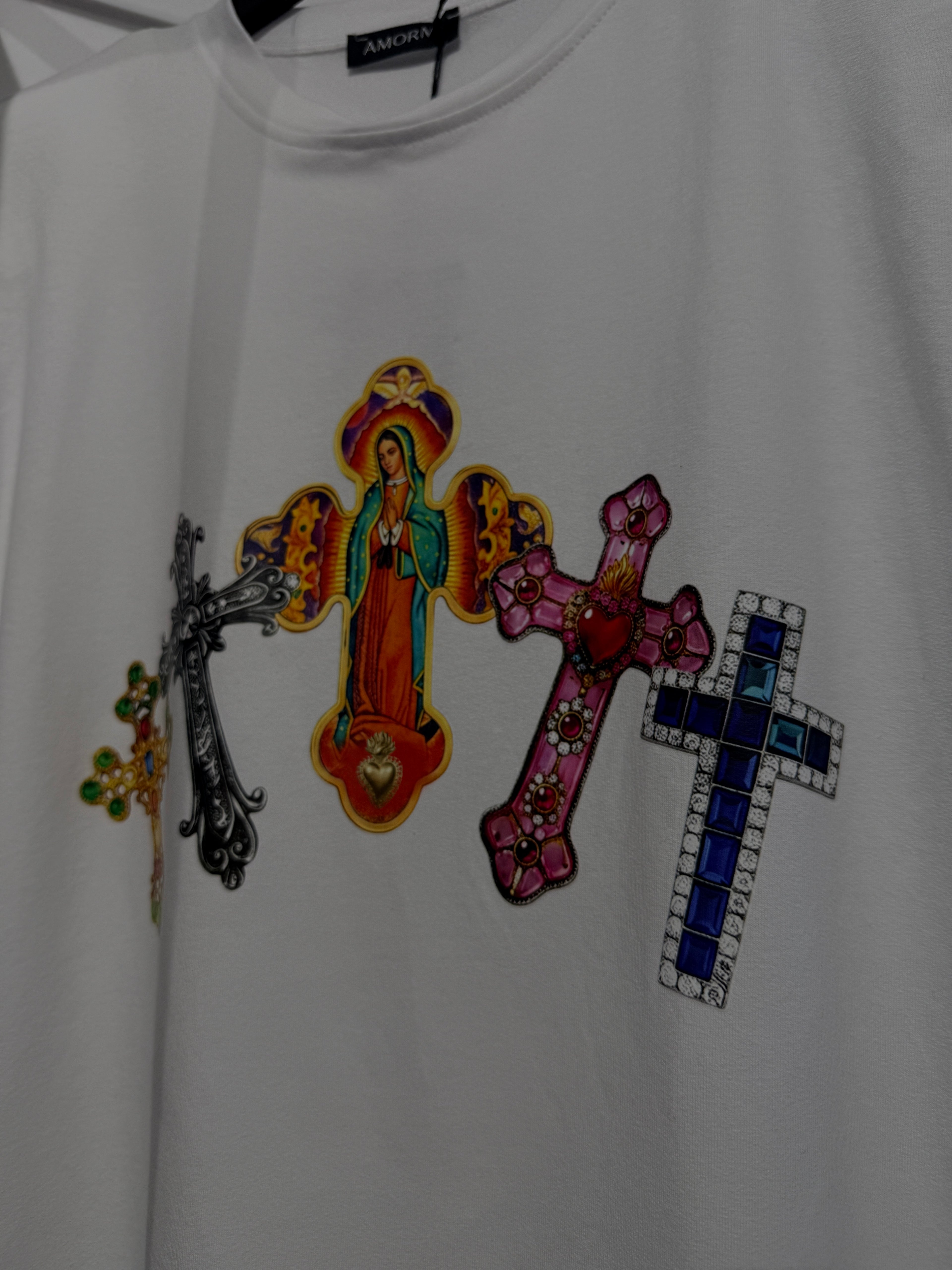 Maglia Smanicata con Stampa Iconica - Taglia Unica