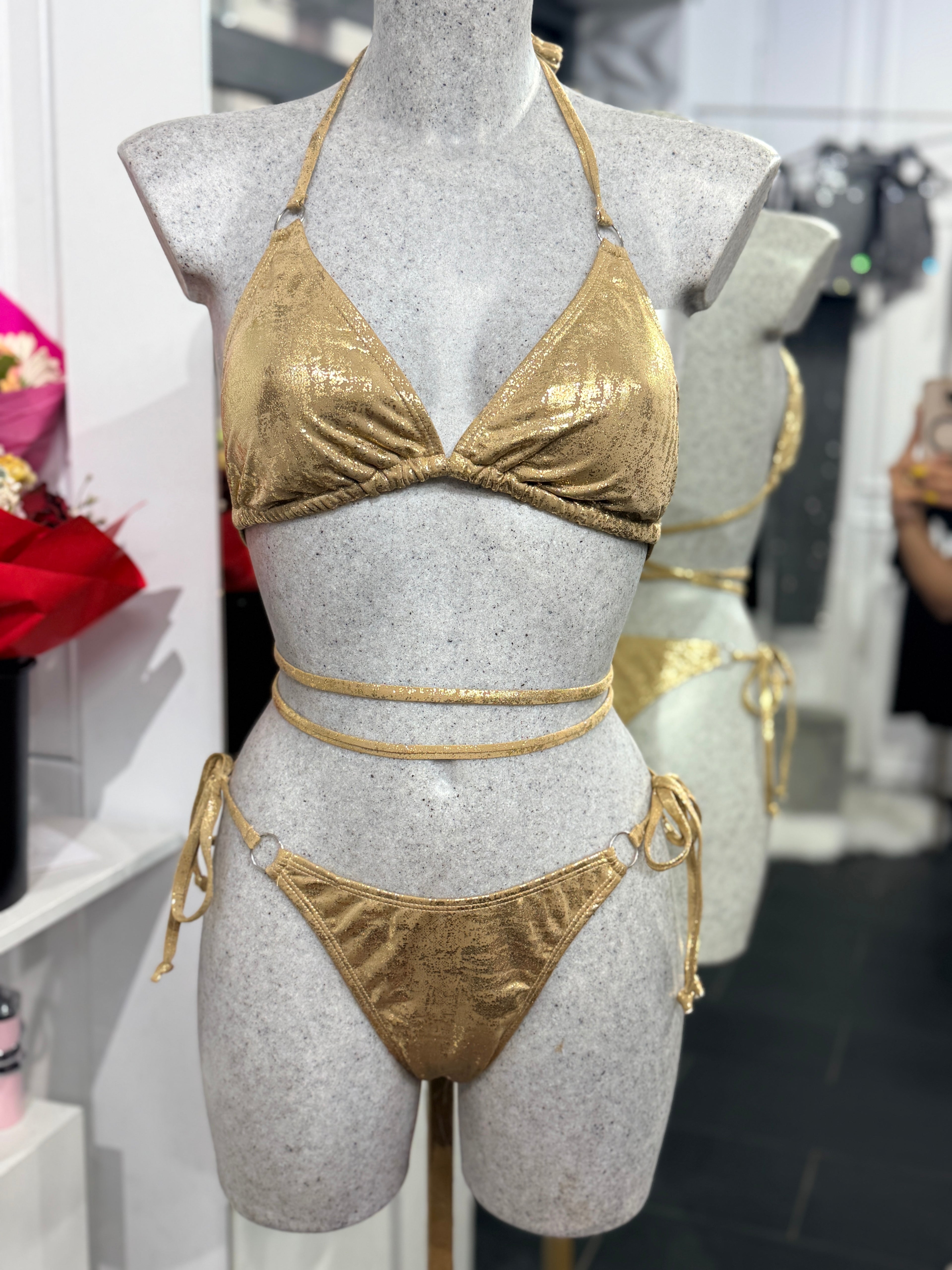 Bikini due pezzi Gold Queen