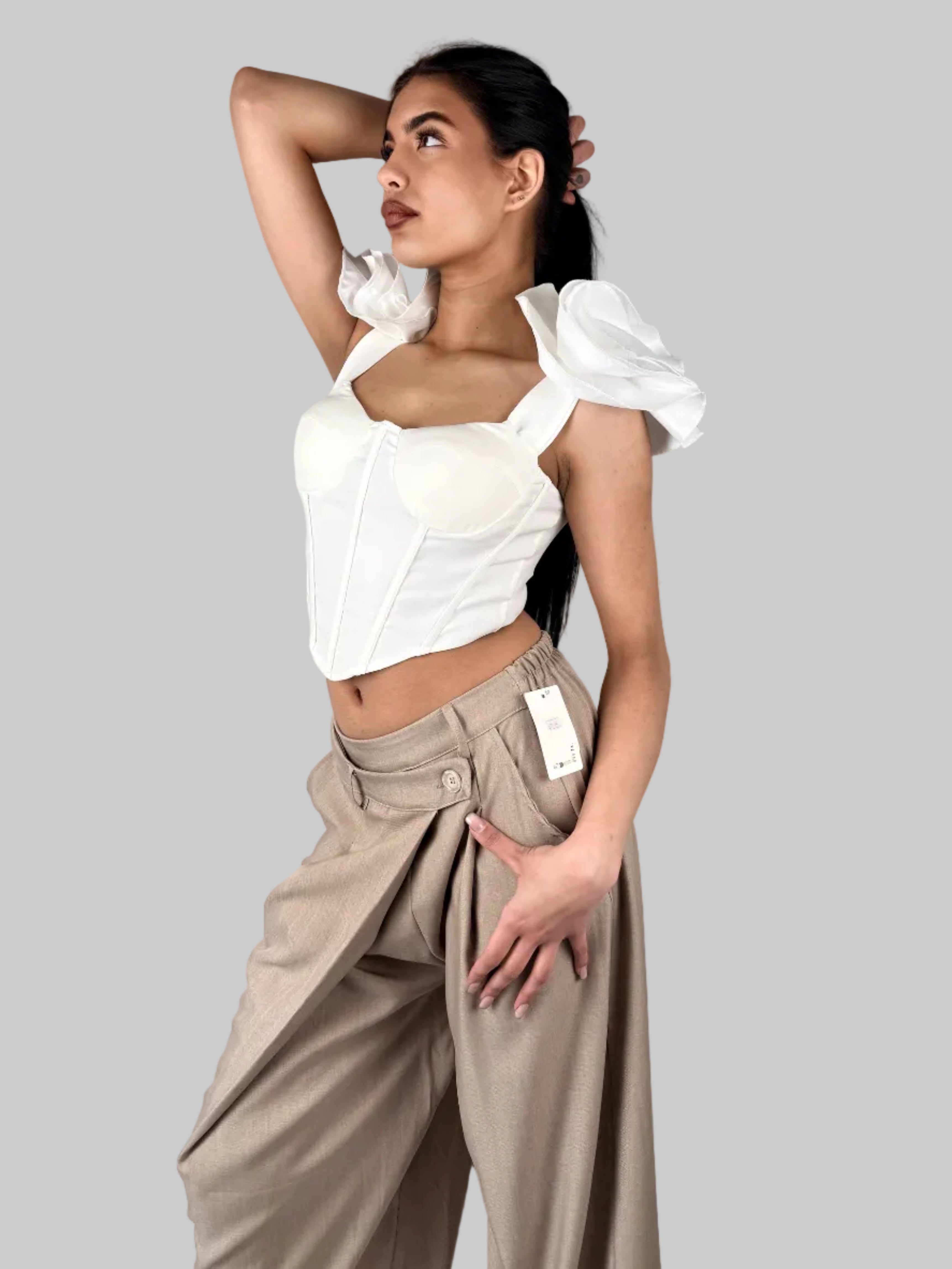 Corsetto "Aura" con Volant Scultorei