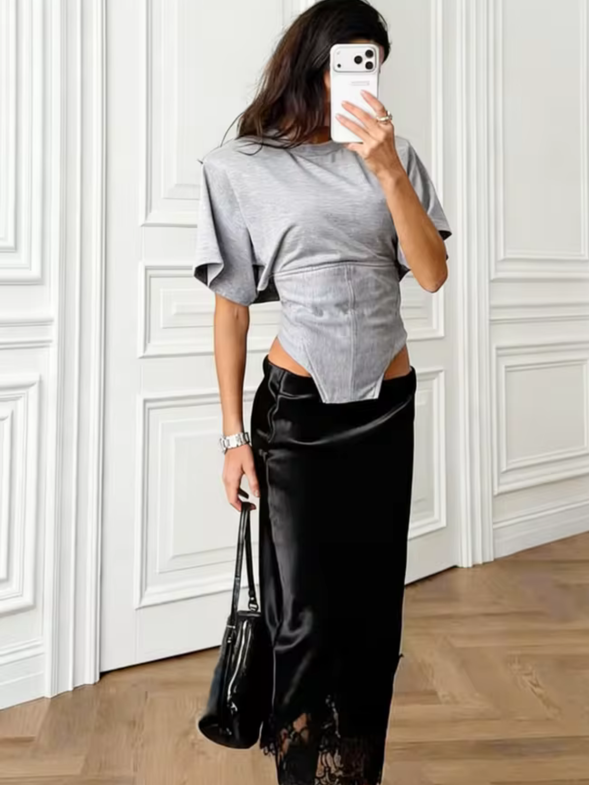 T-Shirt Corsetto "Double Soul" - Taglia Unica