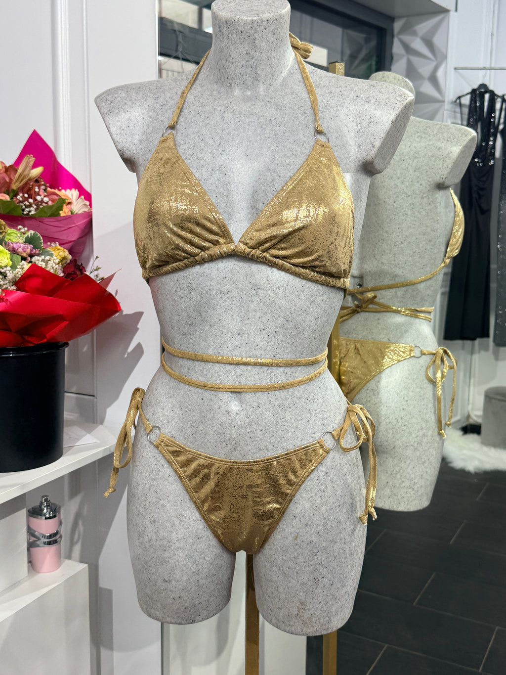 Bikini due pezzi Gold Queen