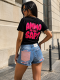 T-shirt Unisex "Ammo ha chi' sap?" – Cotone