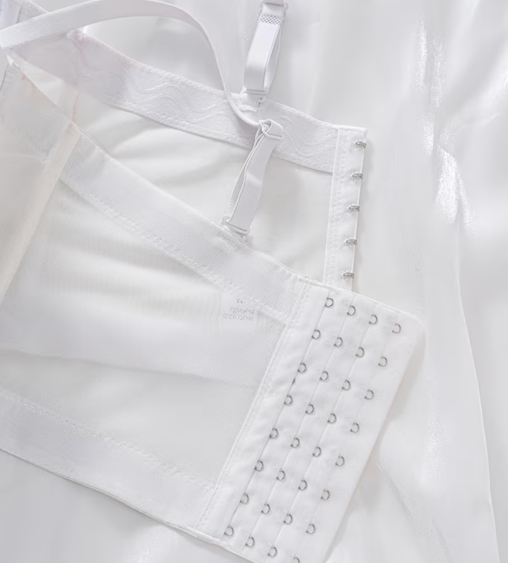 Bustier Corsetto "Essential" – Disponibile in Nero, Rosso o Bianco