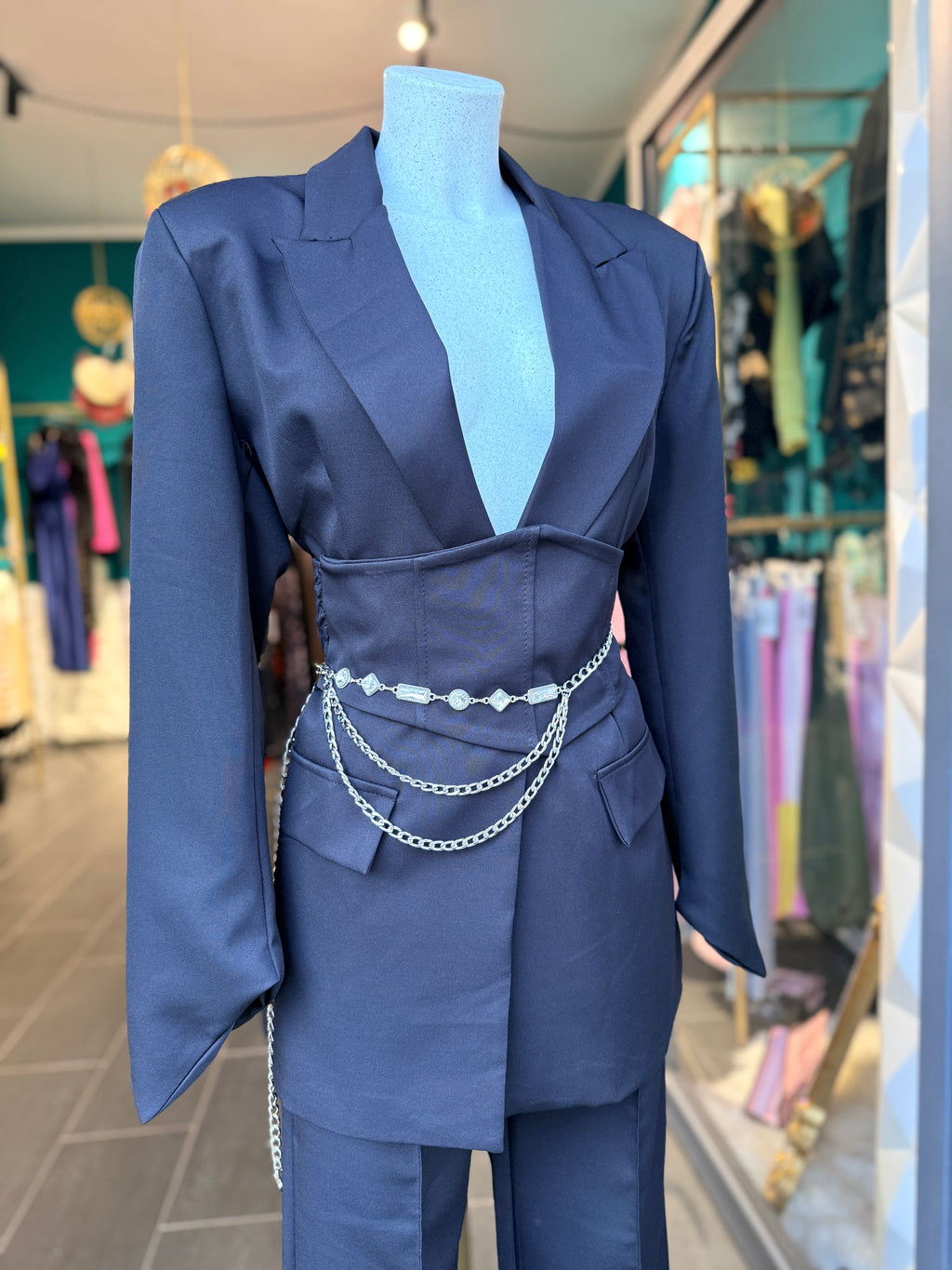 Tailleur Couture 3 Pezzi - Nero Assoluto