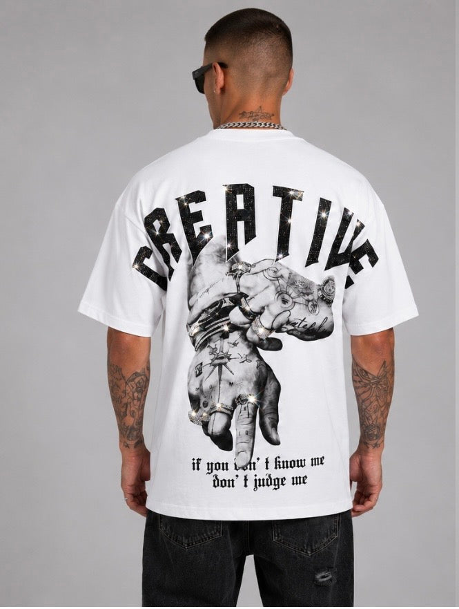T-Shirt Oversize "Creative" – Edizione Limitata