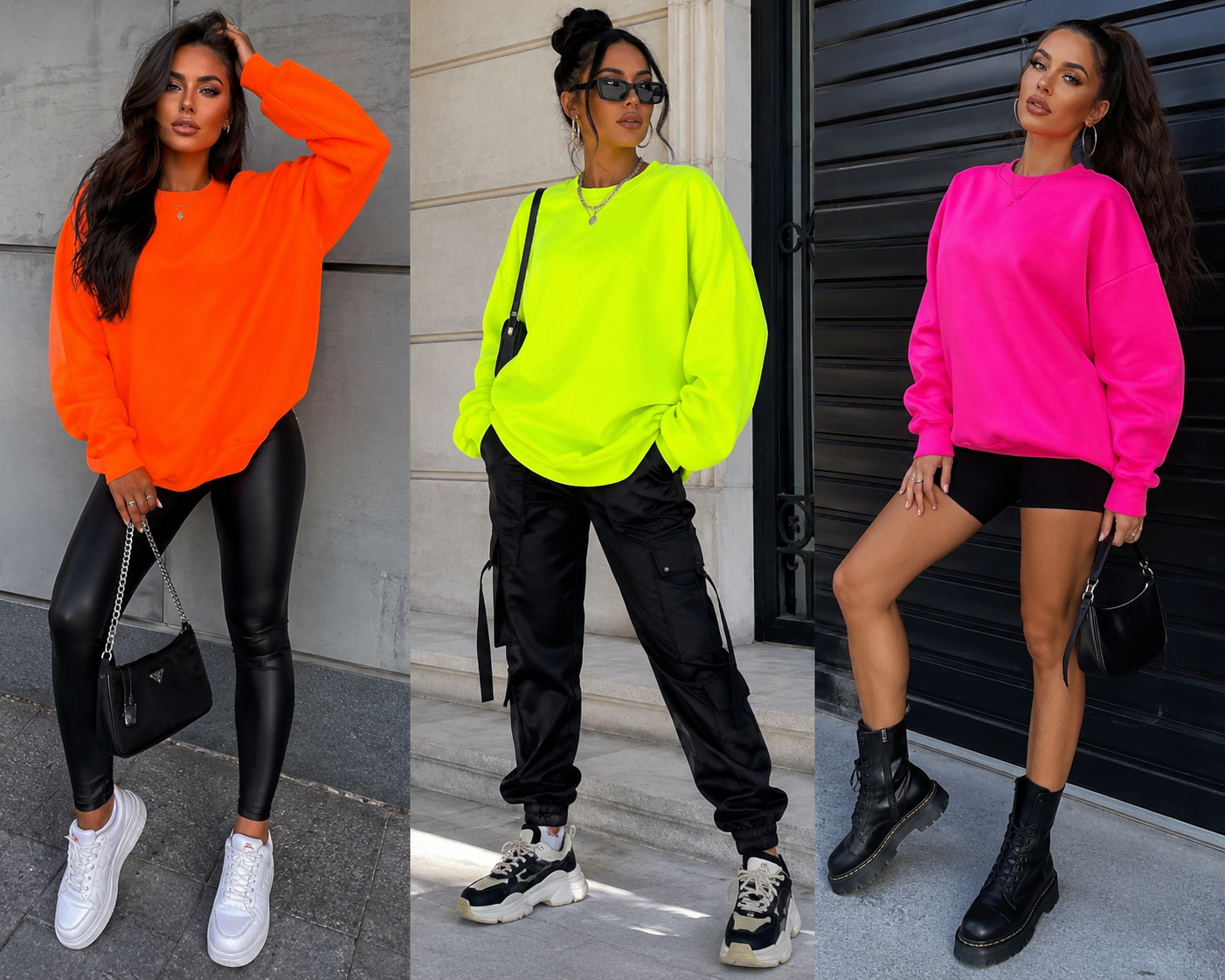 Felpa Oversize Fluo: Il must-have per il tuo stile street