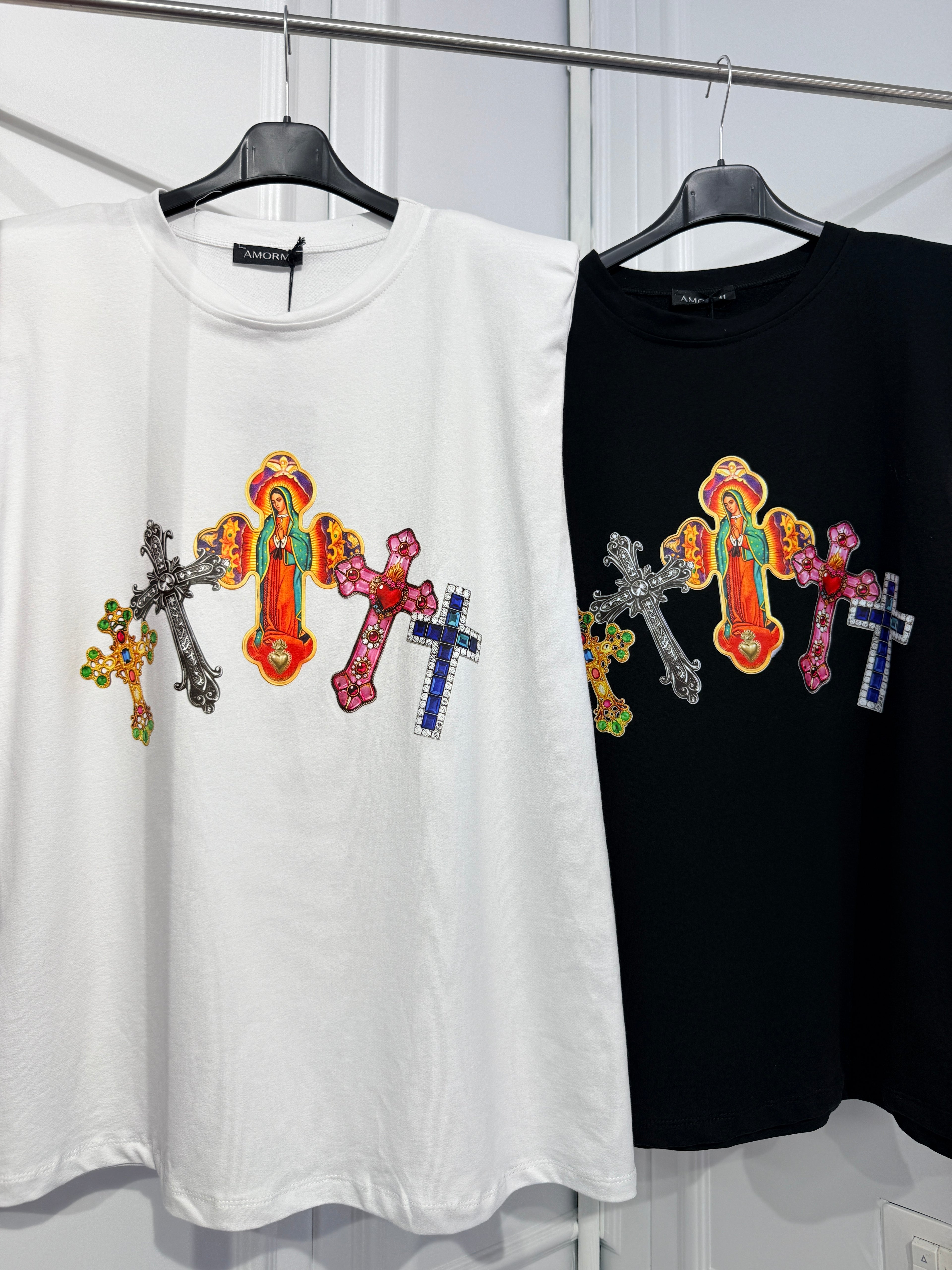 Maglia Smanicata con Stampa Iconica - Taglia Unica
